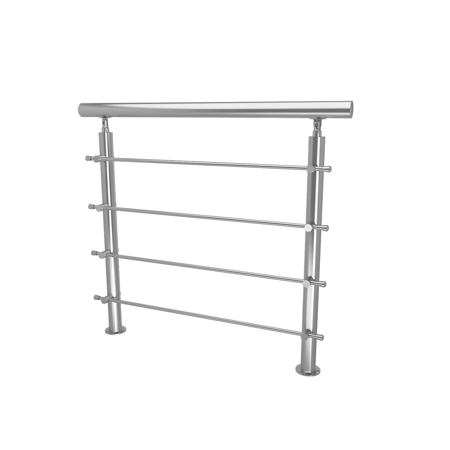 Modern Stainless Steel Post Railing Outdoor Balcony Stair