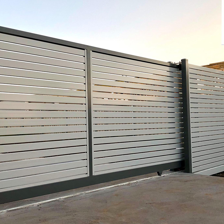 Hot sell reasonable price of garden fence gate/aluminium fence gate /fence gate aluminium slats