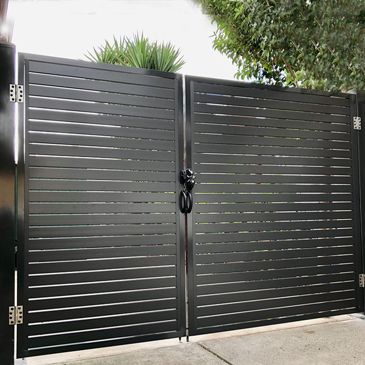 Hot sell reasonable price of garden fence gate/aluminium fence gate /fence gate aluminium slats