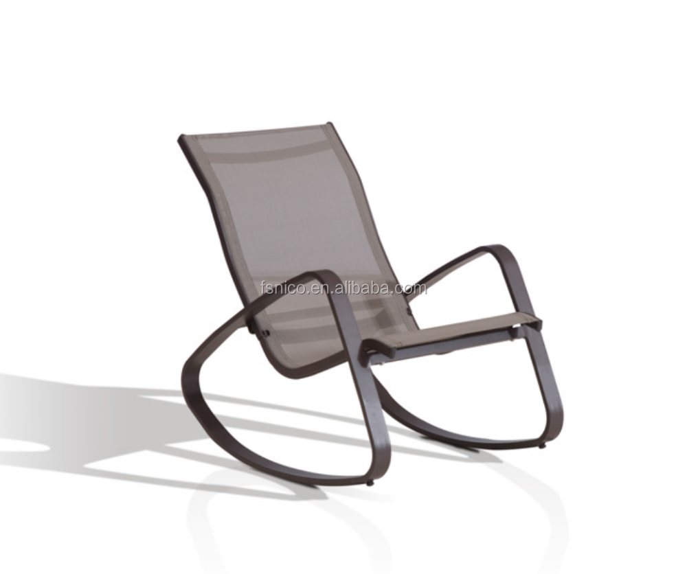 Aluminium Outdoor Garden Leisure Ways Metal Rocking Chair