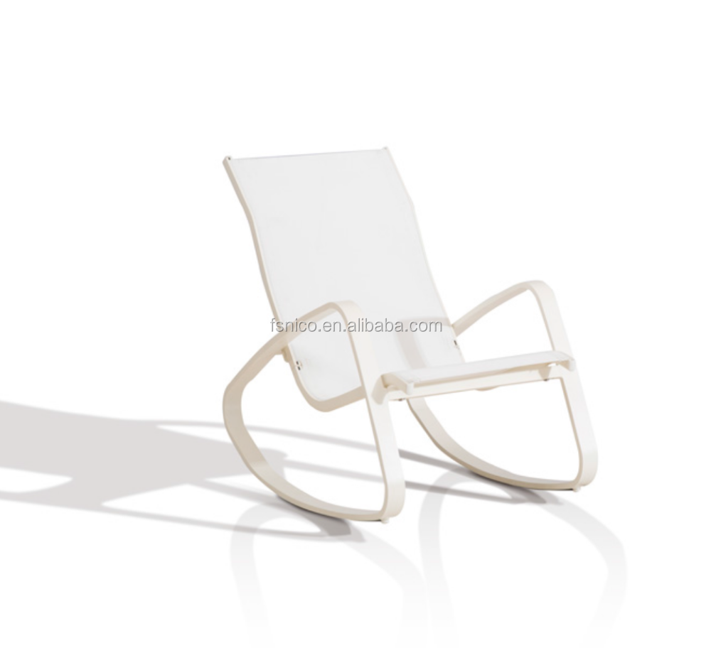 Aluminium Outdoor Garden Leisure Ways Metal Rocking Chair