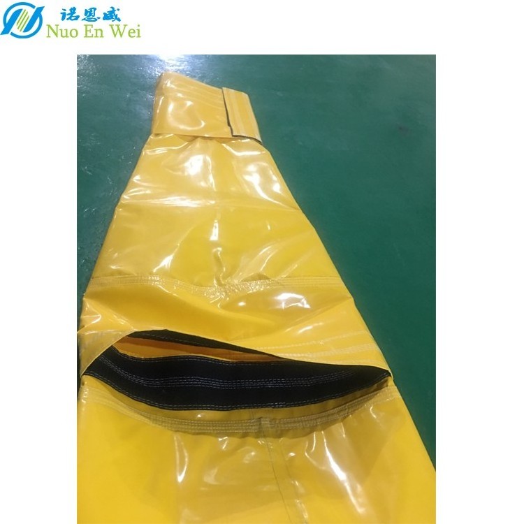 Collapsible pre-conditioned air hose high quality insulated air conditioning ducting for aircraft ground