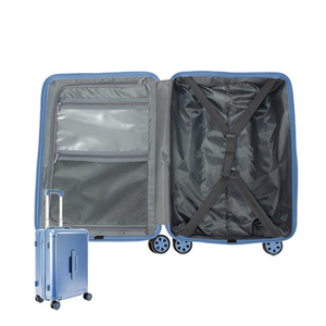 Luxury Travel Trolley Bags Vintage Trendy PC Easy Carry On Luggage Plastic Suitcase Sets With 20/24 Inch Makeup Boxs