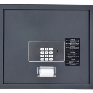 High Quality Grey Metal Lock Safety Bank Safe Deposit Box Hotel Type Electronic Safe Box