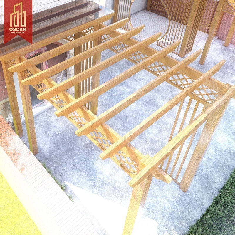 Pergola for barbecue High Quality BBQ barbecue Shelters Aluminum outdoor patio grilling gazebo patio trellis