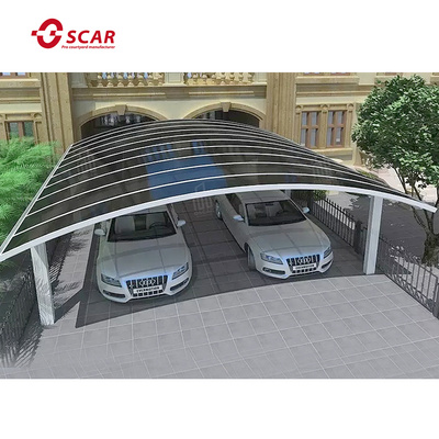 Aluminum Multi function waterproof Car Port Garages Aluminium Carport Modern Design Car Canopy Parking Carport