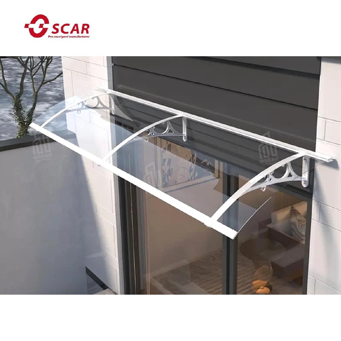 Factory direct sale Polycarbonate Awning balcony sun canopy