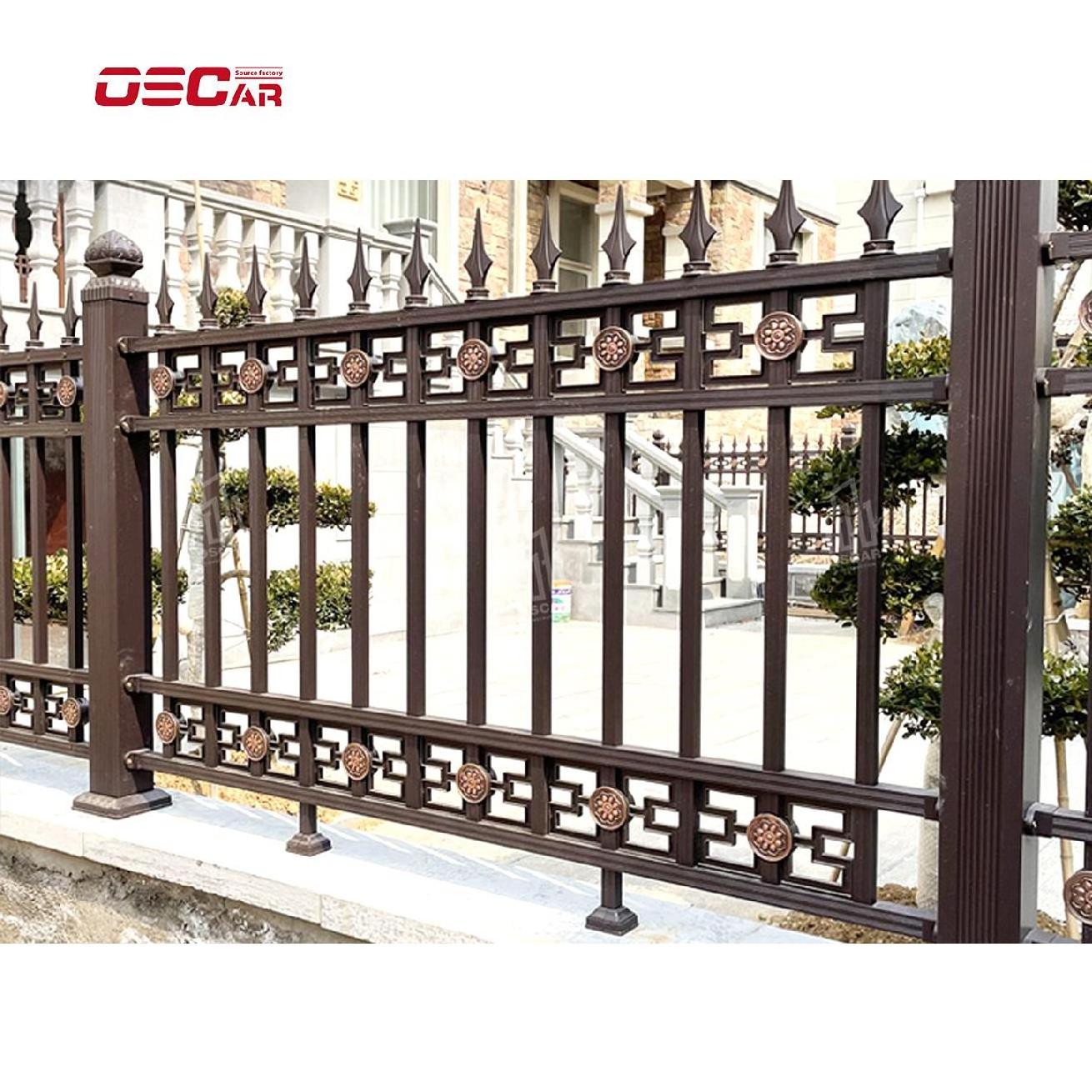 Fence Aluminum Slat Fence Gate Aluminum Louver Gate Sliding Louver Driveway Swing Gate