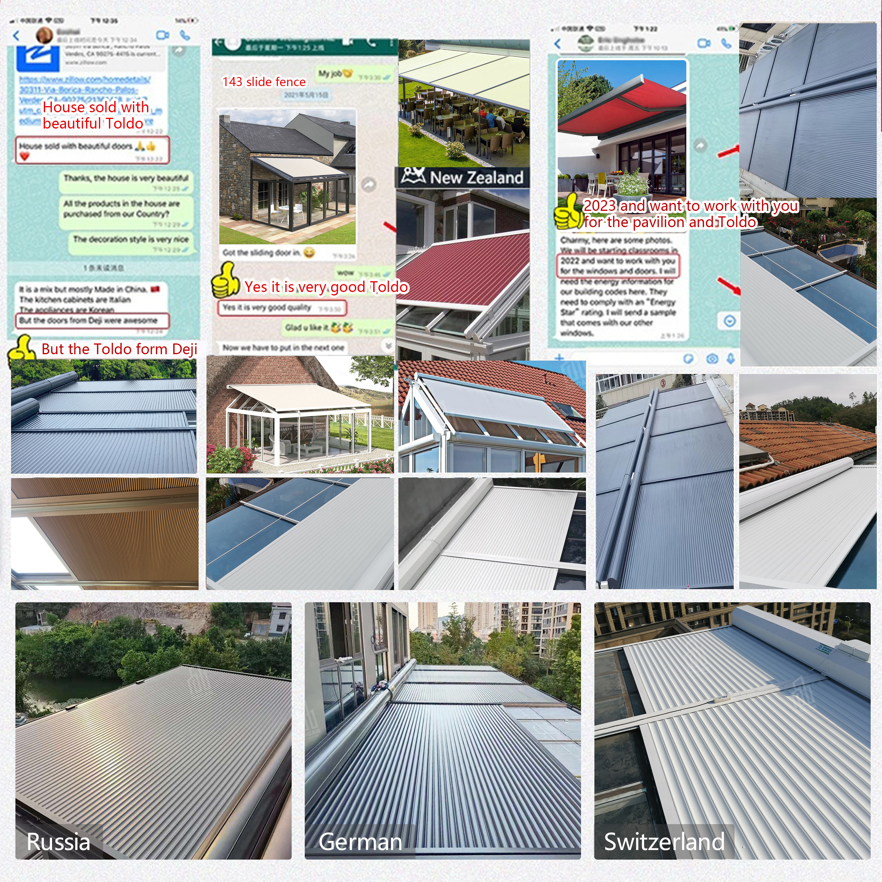 QINGYING heavy duty aluminium electric roof pergola commercial hard top canopy outdoor patio garden 6x4 6x3 4x4 3x4 m gazebo 3x3