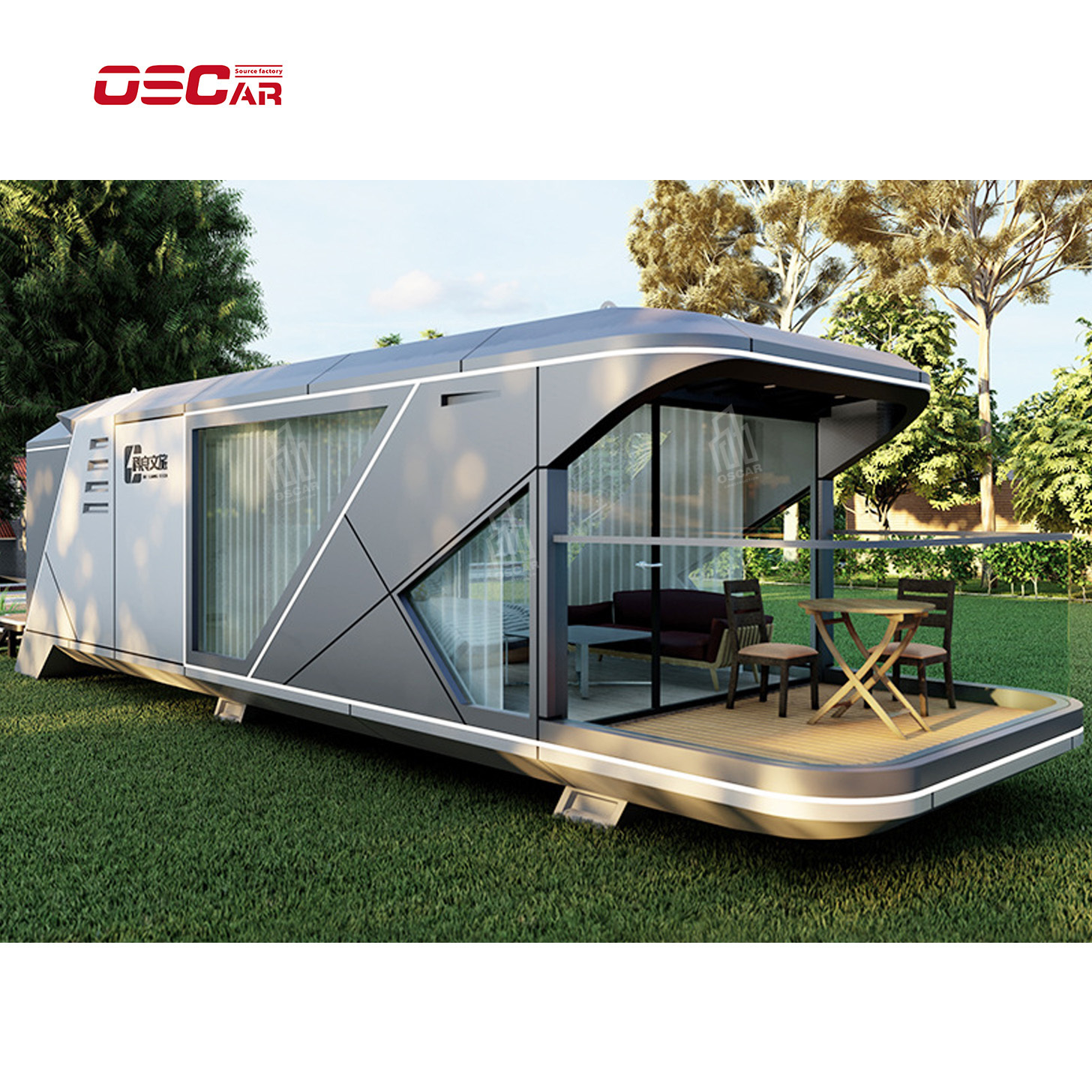 Luxury Mobile Tiny Prefab Home Space Capsule House For Hotel Cabin Tents Outdoor Room With Good View