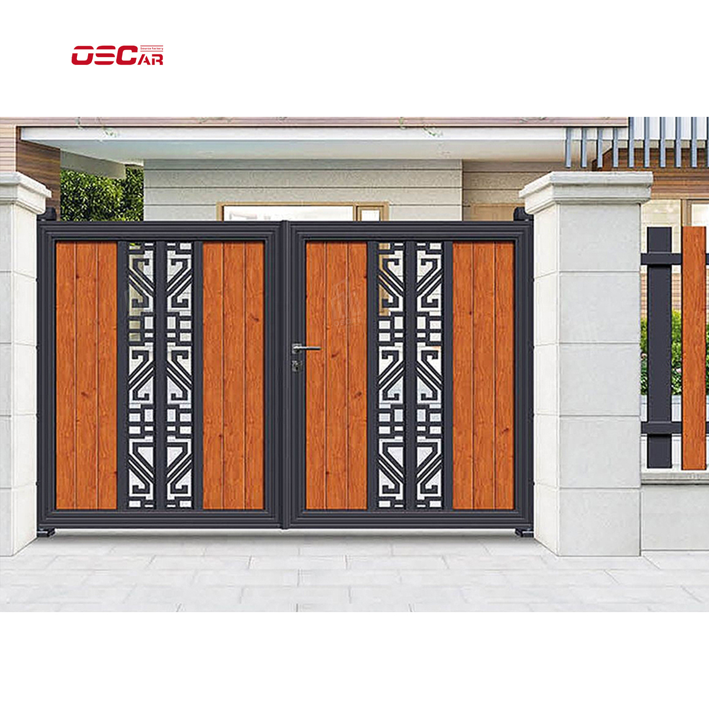 Wrought Iron Gates Automatic Sliding Gate Electric Gates Rts-the Most Professional Customized Wooden Box Metal Aluminum