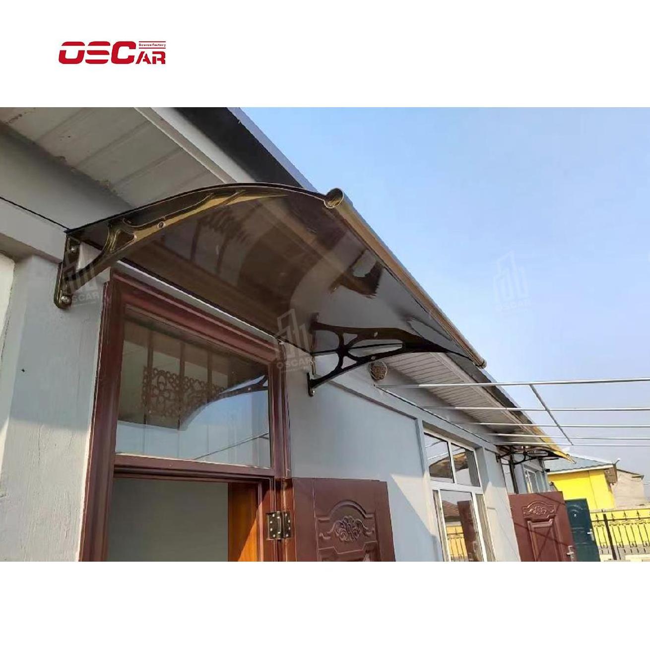 Professional Garages Shelters Metal Carport Frame Polycarbonate Cover Balcony Canopy driveway gate canopy carports