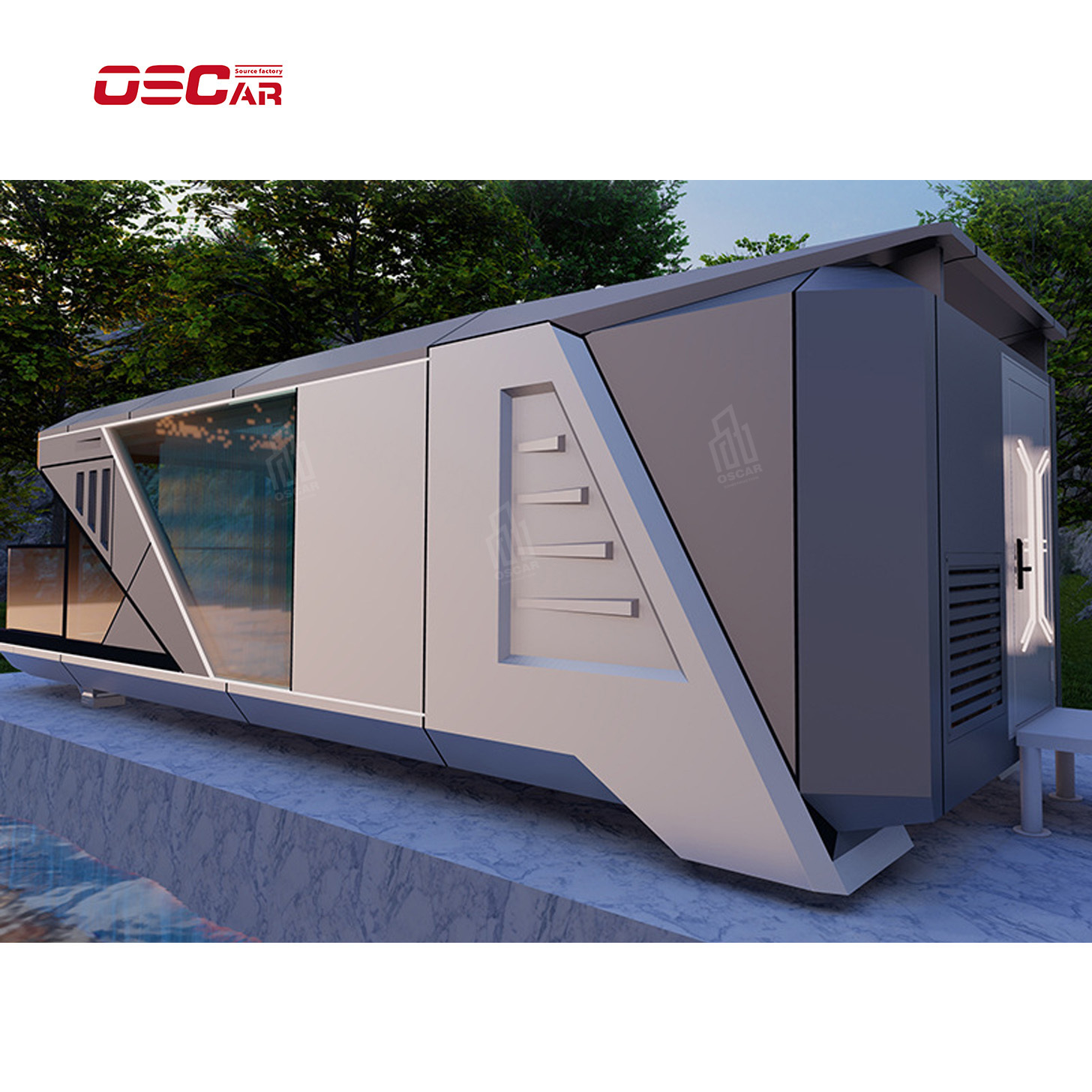 Luxury Mobile Tiny Prefab Home Space Capsule House For Hotel Cabin Tents Outdoor Room With Good View