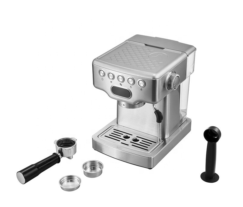 20 bar Espresso Coffee Maker and Latte Machine for Home, ULKA Pump, 1350W