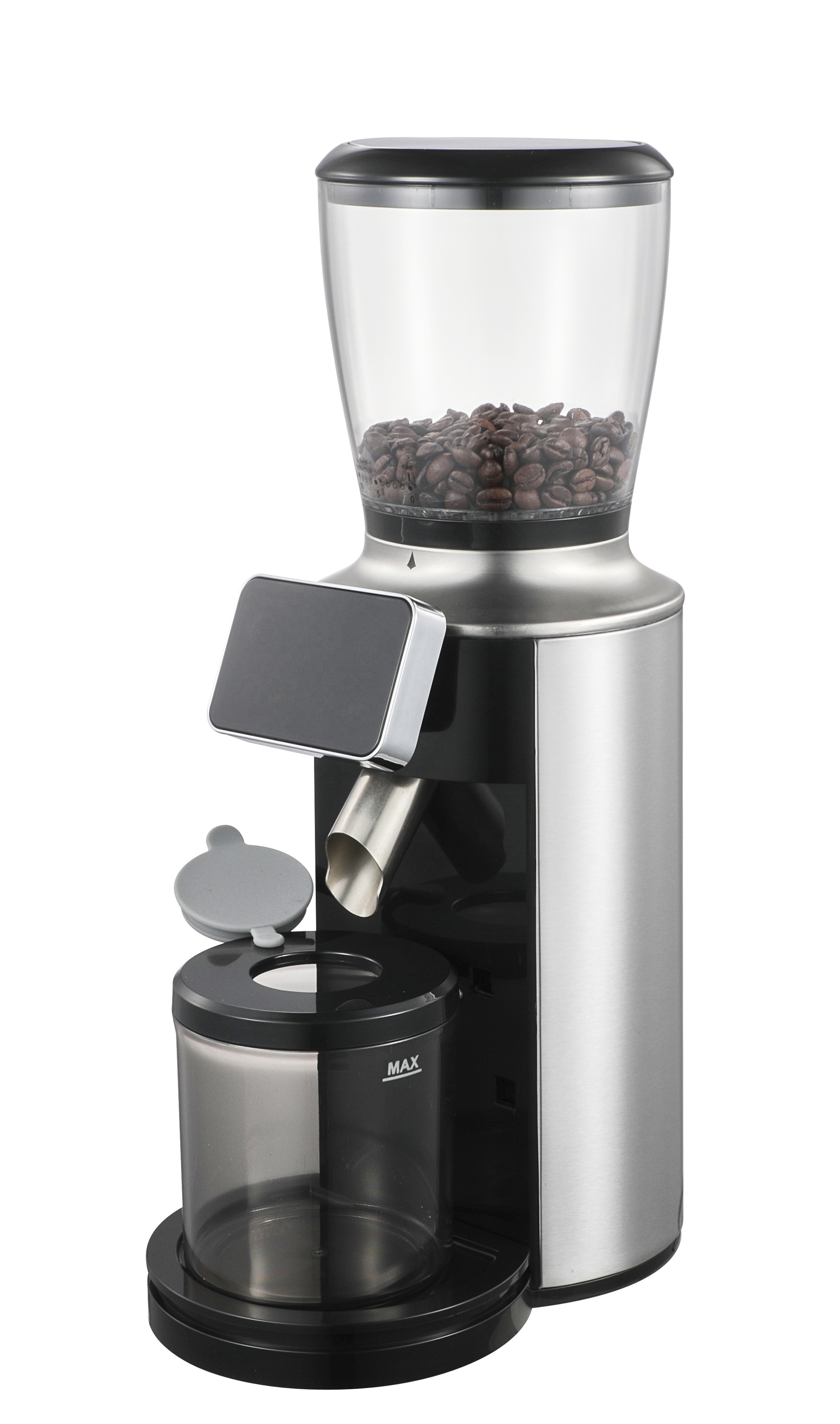 Coffee bean burr grinder electric, burr mill conical coffee grinder with 30 adjustable grind settings