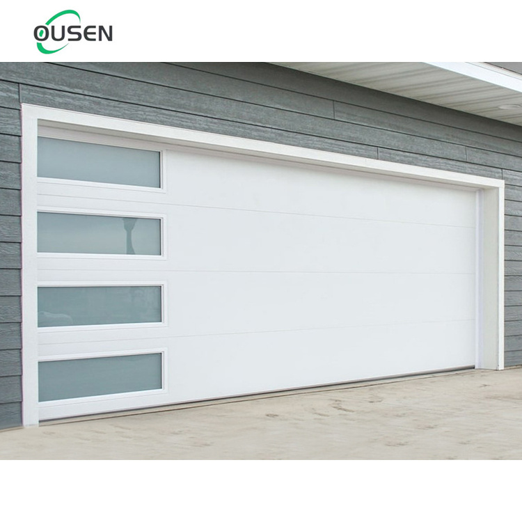 australian Sensor roll up vertical bifold isolated motor garage double shutter door aluminium doors indoor 12 x 8 7x8 8x8