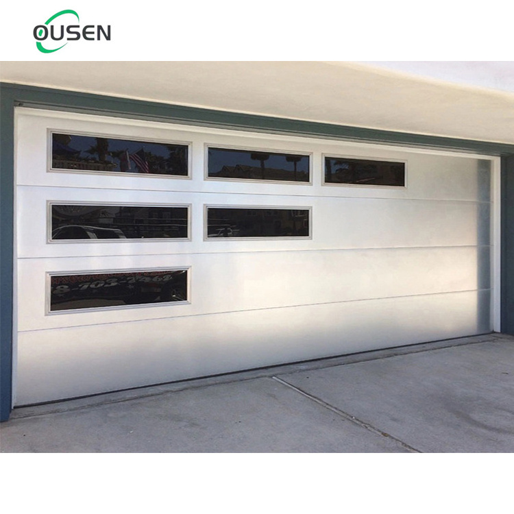 9x7 used car Smart roller shutter hurricane  aluminium electric automatic garage door panels prices sale