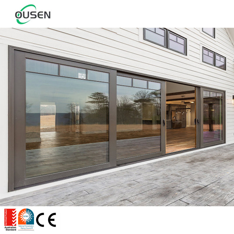 korean jamaica porch interior motorized sliding aluminum windows and sliding doors high quality