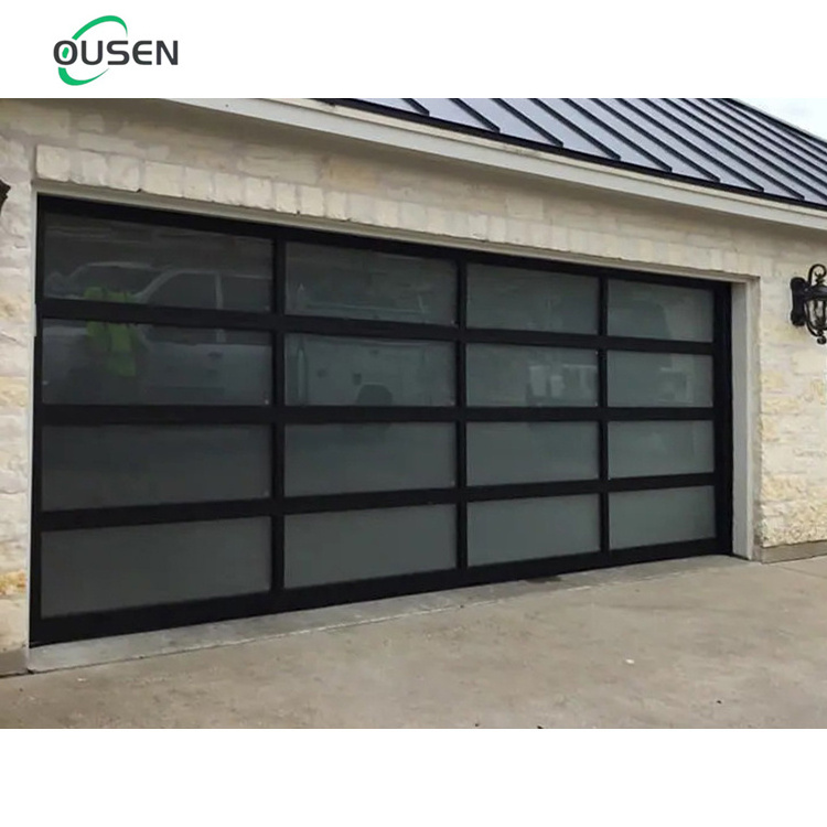 exterior heavy duty safety sensor plexiglass quiet roll automatic roller shutter garage doors prices