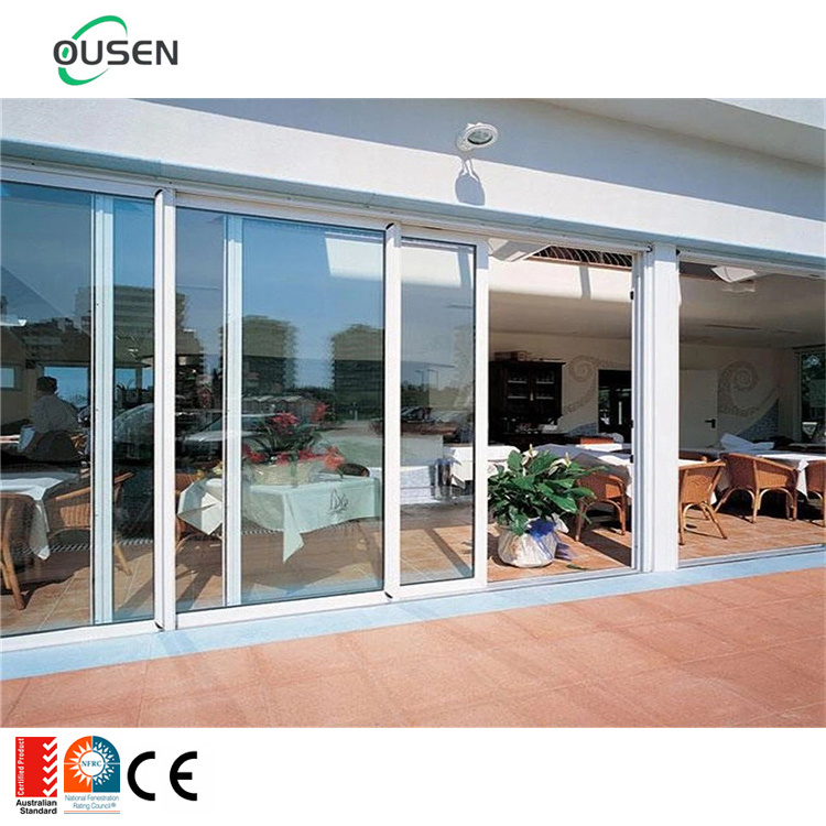 house entrance patio main entrance soundproof sliding glass pvc doors design for houses security