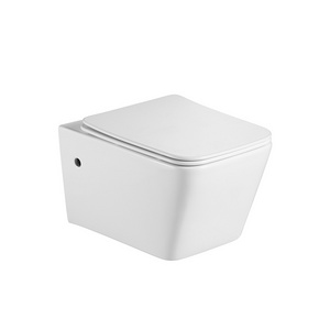 B2364 Rimless wall mounting toilet turkish sanitary ware concealed cistern vortex flush wall hung toilet