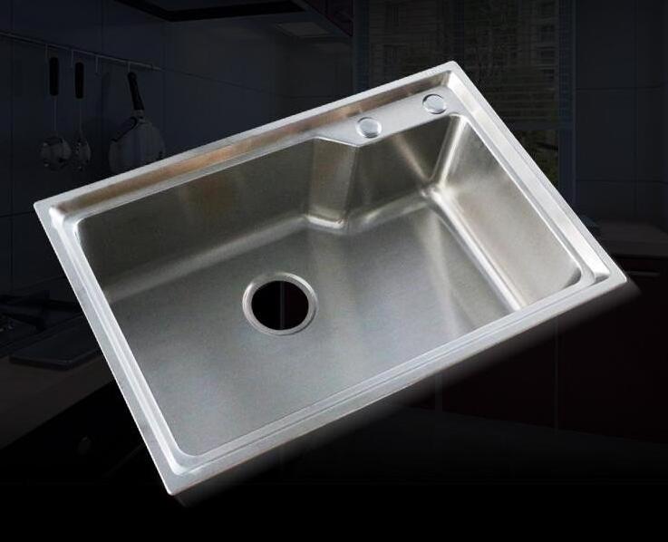 900 * 900mm 304 Stainless Steel Sink Kitchen Double sink With Drainer Special Design Kitchen sink