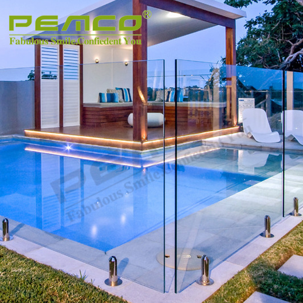 factory wholesale 304 316 stainless steel frameless swimming pool glass pool fence spigot