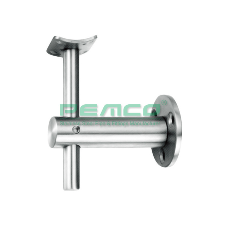 Chinese manufacturer  stainless steel wall mounted handrail railing bracket for square tube