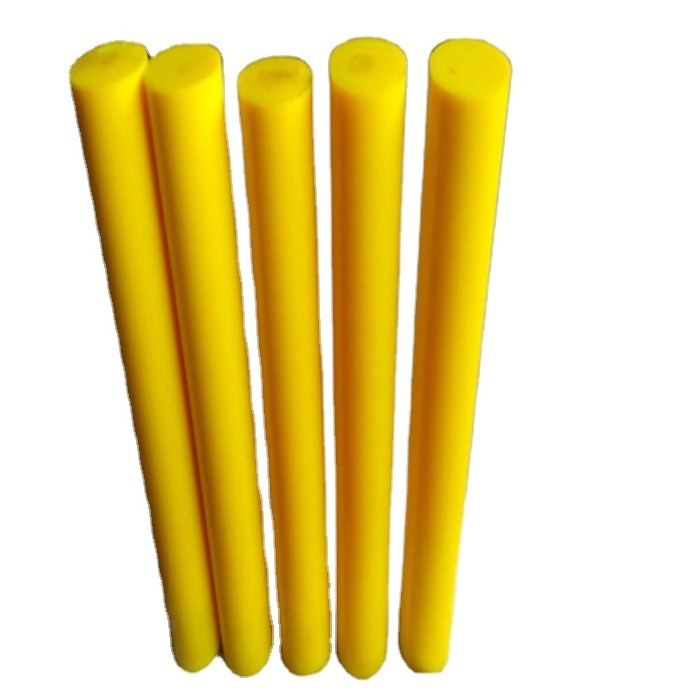 Pu Rods Bar Round Plastic Urethane Solid Rubber Custom Casting Hollow 20MM Tube Hard Polyurethane Rod