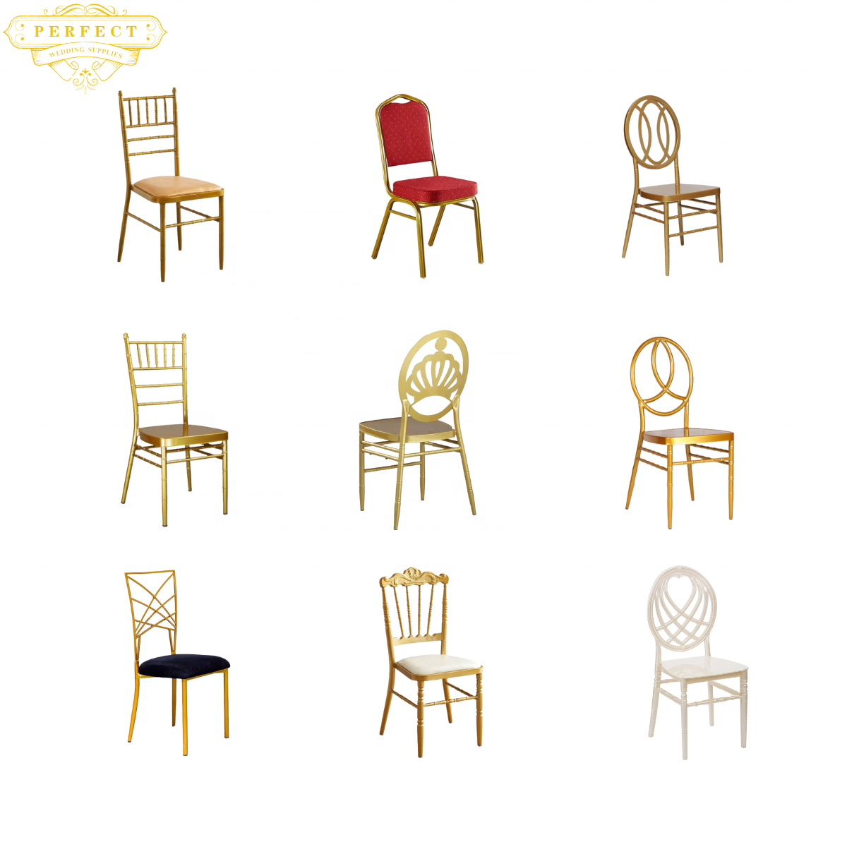 15 Years Wedding Furniture Factory Wholesale Chiavari Chairs For Sale Metal Banquet Gold Chiavari Weddings Chair