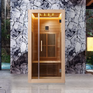 Modern Design Professional 2 Person Sauna Room Steam Infrared Sauna Room