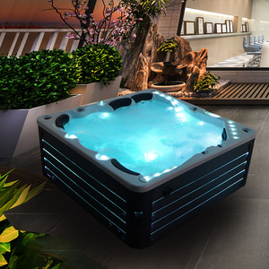 Hot Sale 6 Persons Hot Tub Outdoor Spa Tubs Pool Luxury Whirlpool Massage Bathtub Relax Swim Spa Pool For Villa Garden And Hotel