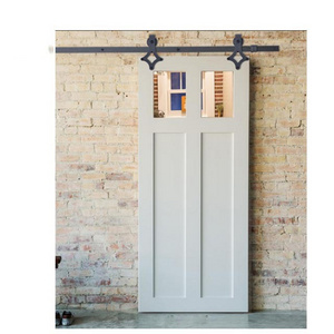 Cheap French Style Glass Barn Doors and Steel Framed Swing Glass interior Doors with Lock