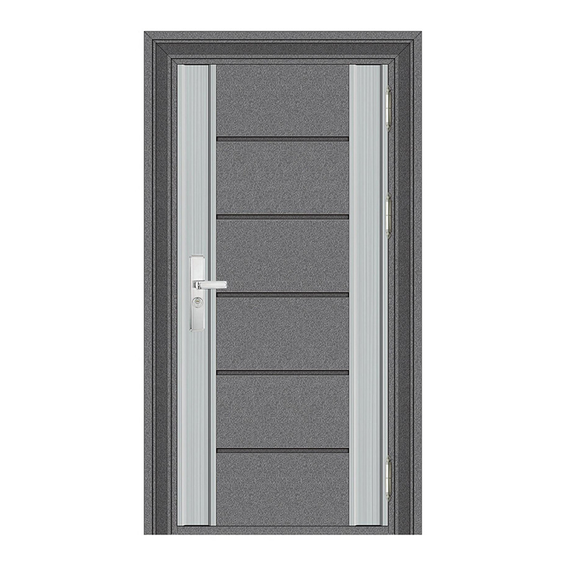 Korean entry door designs front door with security system steel door with smart lock