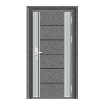 Korean entry door designs front door with security system steel door with smart lock