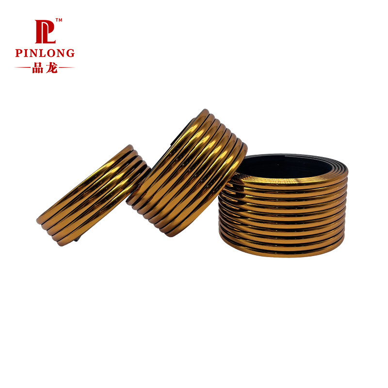 20MM Furniture use golden Pvc Edge Banding Strip sofa base decoration strip