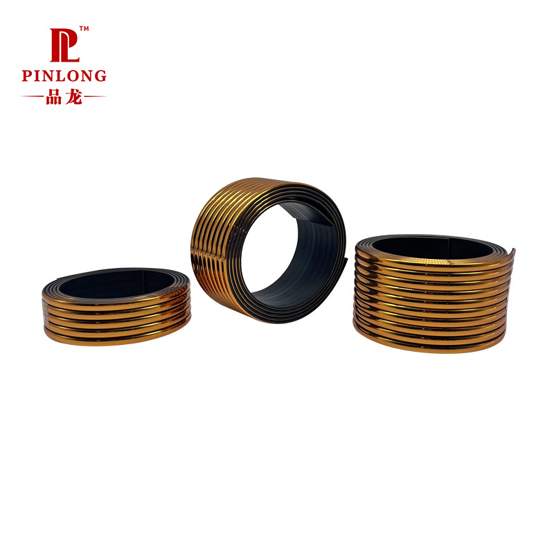 20MM Furniture use golden Pvc Edge Banding Strip sofa base decoration strip