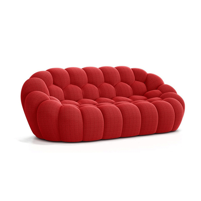 Runxi Trendy 2-Seater Modern Inflatable Sofa Fancy Colorful Bubble Couch for Living Room & Party New Corner Feature for Parks