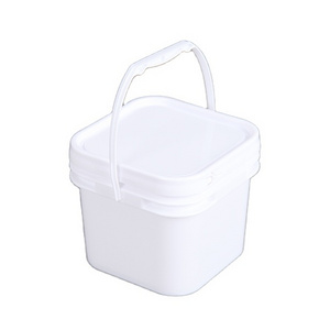 Factory wholesale car wash bucket PP pet food container well sealed wine barrel plastic bucket plastic pail