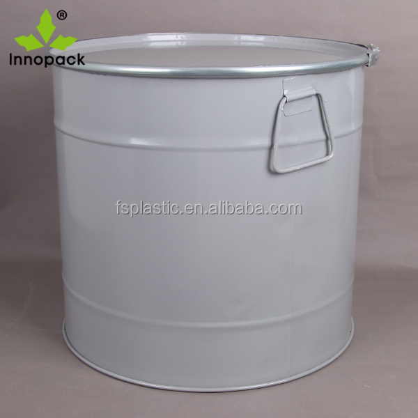 55 gallon conical steel drums with removable cover, 208L oil drum with lock ring lid