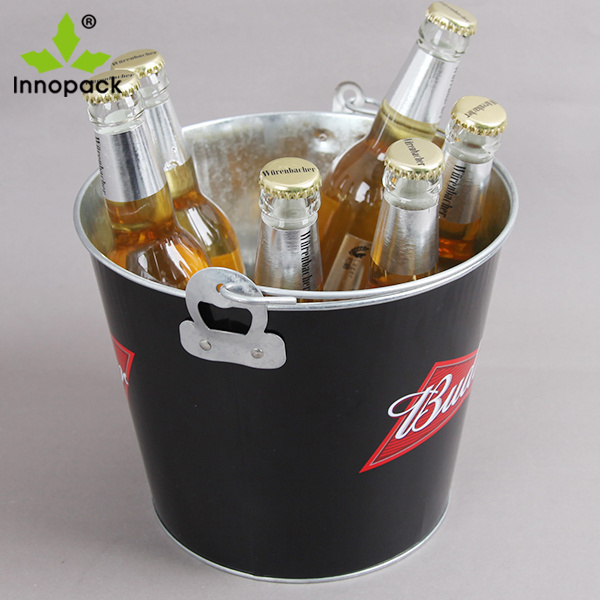 5 QT metal corona beer bottle ice bucket/cooler box holder