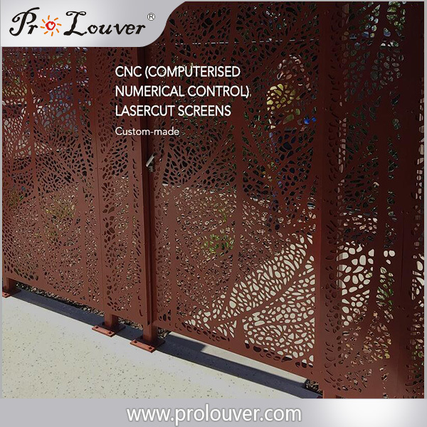 exterior decorative laser cut panels