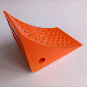 20 tons polyurethane tire wheel chock block