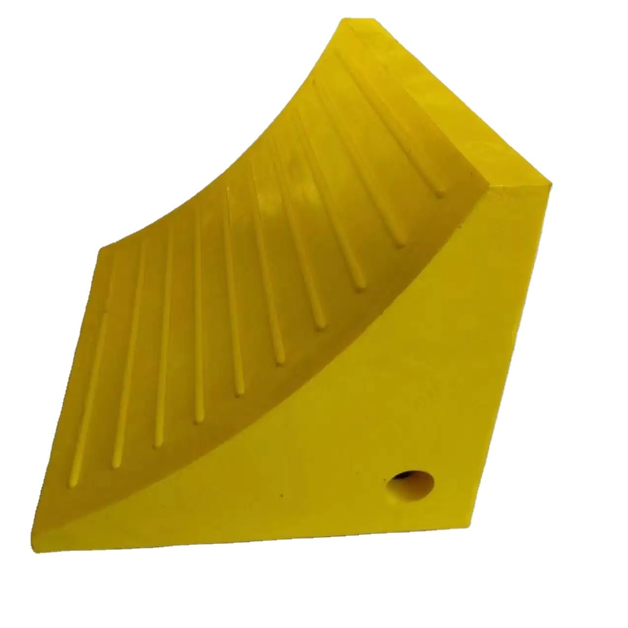 heavy duty 60 tons mine truck pu tire wheel chock block