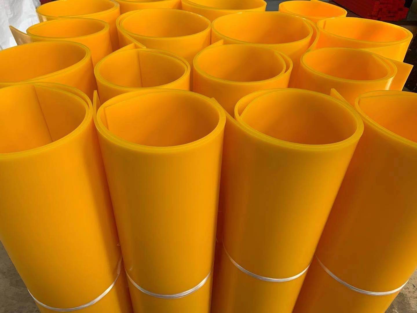 Hardness 60-90A  High elastic factory price polyurethane pu sheet rubber roll sheet urethane rubber sheet