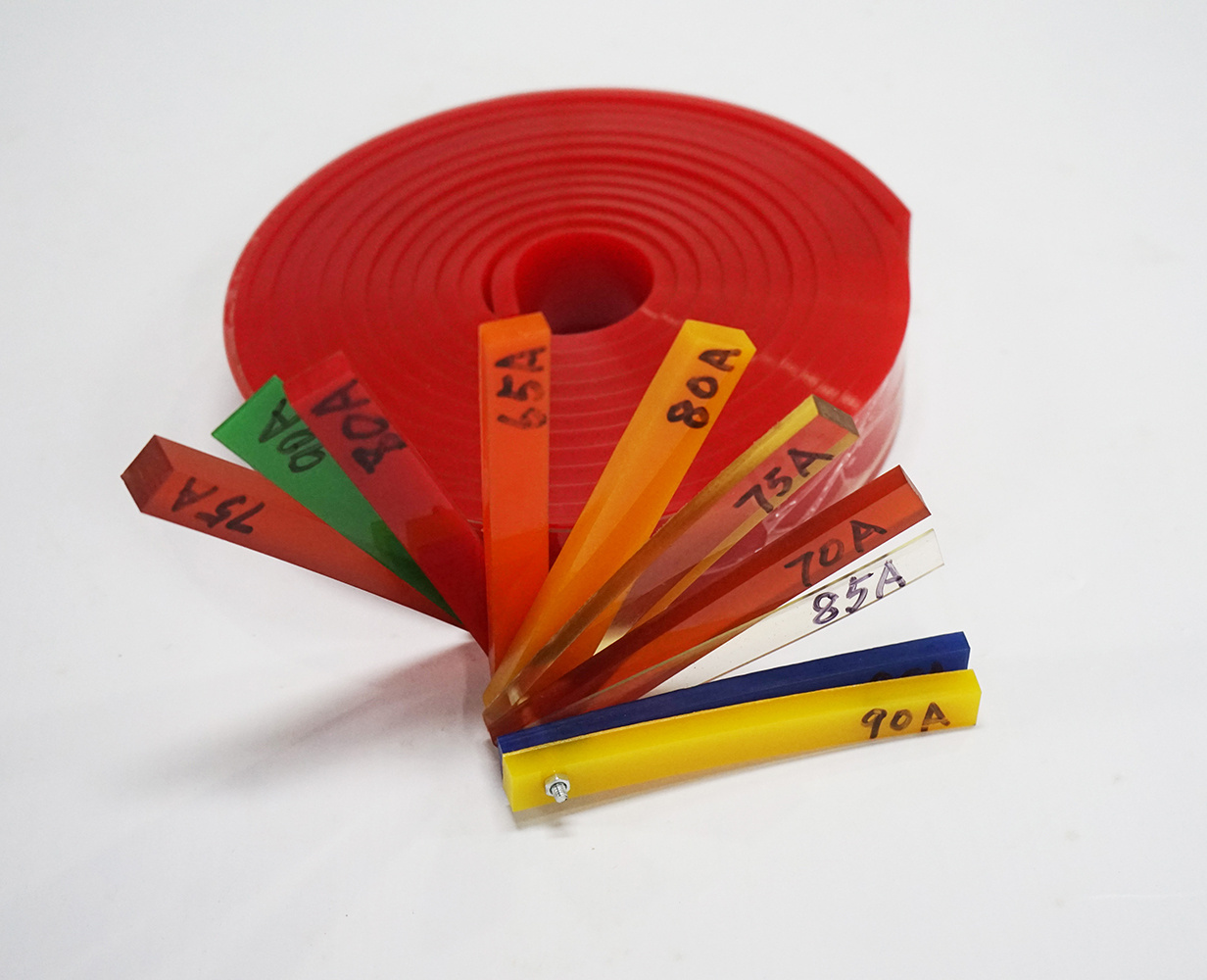 Polyurethane screen printing squeegee