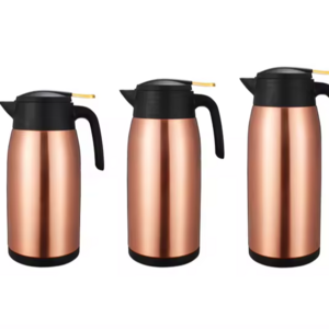 Food Grade 304 Stainless Steel Thermal Carafe Vacuum Insulated Coffee Double Wall Vacuum Insulated Kettle