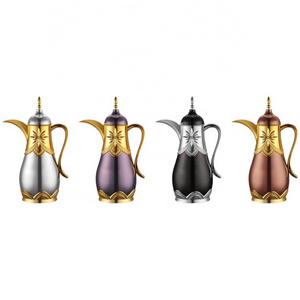 2024 Vintage  Fancy Design Turkish Arabic Exquisite Thermos Coffee Tea Kettle Teapot For Party Home Restaurant