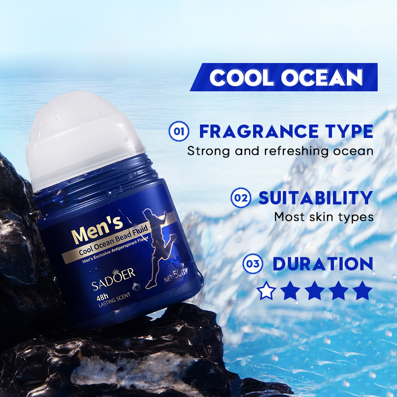 Private label Ocean Nice Smell Solid Deodorant Stick natural deodorant Antiperspirant Anti Sweat Free Roll On For Men body