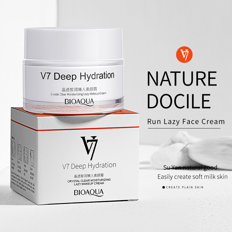 Wholesale V7 Plain V7 Yan Cream Deep Hydration Whitening Cream Effective Repair Rough Skin Tender and Smooth Face Care Cream